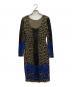 VERSACE (ヴェルサーチ) ヒョウ柄ワンピース グレー サイズ:38：8000円