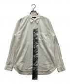 COMME des GARCONS HOMME PLUSコムデギャルソンオムプリュス）の古着「デザインシャツ」｜ホワイト