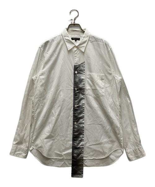COMME des GARCONS HOMME PLUS（コムデギャルソンオムプリュス）COMME des GARCONS HOMME PLUS (コムデギャルソンオムプリュス) デザインシャツ ホワイト サイズ:Mの古着・服飾アイテム