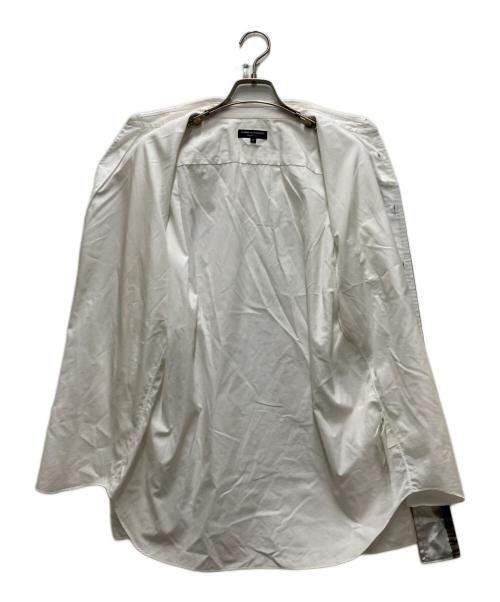 COMME des GARCONS HOMME PLUS（コムデギャルソンオムプリュス）COMME des GARCONS HOMME PLUS (コムデギャルソンオムプリュス) デザインシャツ ホワイト サイズ:Mの古着・服飾アイテム