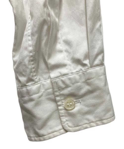 COMME des GARCONS HOMME PLUS（コムデギャルソンオムプリュス）COMME des GARCONS HOMME PLUS (コムデギャルソンオムプリュス) デザインシャツ ホワイト サイズ:Mの古着・服飾アイテム