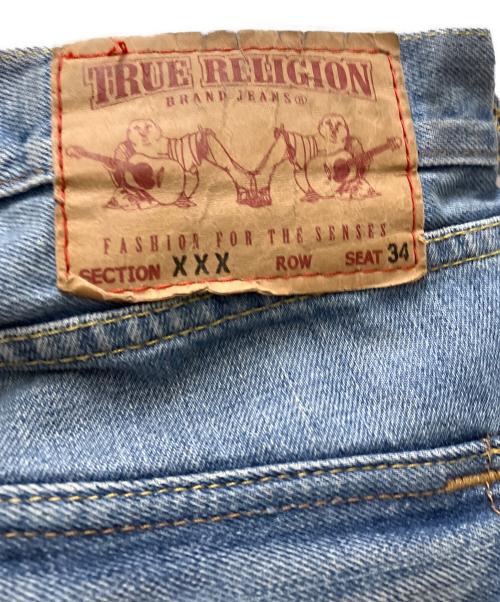 TRUE RELIGION（トゥルー レリジョン）TRUE RELIGION (トゥルー レリジョン) ブーツカットデニムパンツ ブルー サイズ:32の古着・服飾アイテム