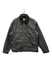 Hysteric Glamour（ヒステリックグラマー）の古着「ボアデニムジャケット」｜ブラック