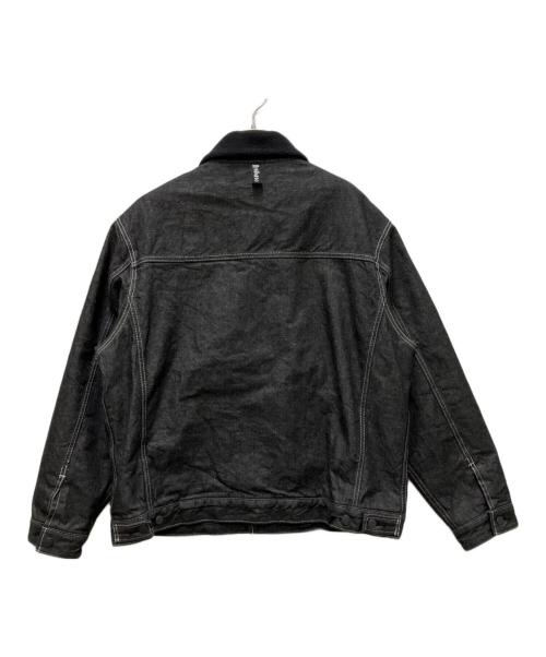 Hysteric Glamour（ヒステリックグラマー）Hysteric Glamour (ヒステリックグラマー) ボアデニムジャケット ブラック サイズ:XLの古着・服飾アイテム