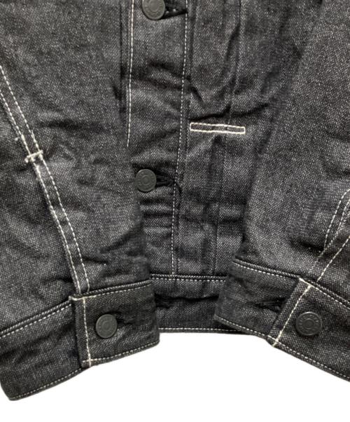 Hysteric Glamour（ヒステリックグラマー）Hysteric Glamour (ヒステリックグラマー) ボアデニムジャケット ブラック サイズ:XLの古着・服飾アイテム