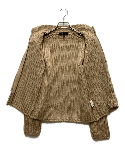DOLCE & GABBANA Basic（ドルチェガッバーナベーシック）DOLCE & GABBANA Basic (ドルチェガッバーナベーシック) ドライバーズニット ブラウン サイズ:Sの古着・服飾アイテム