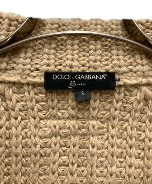 DOLCE & GABBANA Basic（ドルチェガッバーナベーシック）DOLCE & GABBANA Basic (ドルチェガッバーナベーシック) ドライバーズニット ブラウン サイズ:Sの古着・服飾アイテム