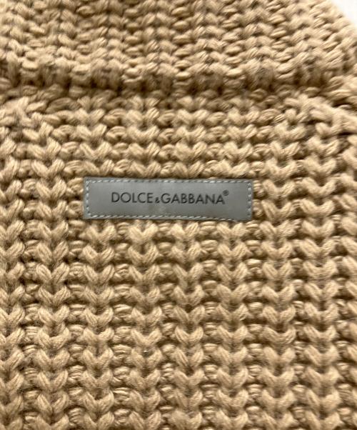 DOLCE & GABBANA Basic（ドルチェガッバーナベーシック）DOLCE & GABBANA Basic (ドルチェガッバーナベーシック) ドライバーズニット ブラウン サイズ:Sの古着・服飾アイテム