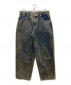 Diaspora Skateboardsディアスポラスケートボードズ）の古着「219 BAGGY JEAN」｜インディゴ
