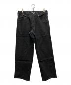 Diaspora Skateboardsディアスポラスケートボードズ）の古着「Spliced Jean」｜ブラック