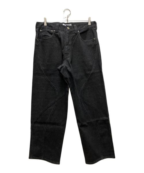 Diaspora Skateboards（ディアスポラスケートボードズ）Diaspora skateboards (ディアスポラスケートボードズ) Spliced Jean ブラック サイズ:Lの古着・服飾アイテム