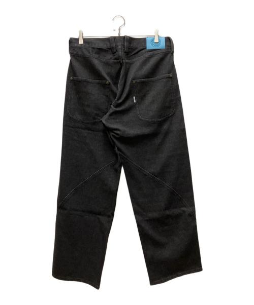 Diaspora Skateboards（ディアスポラスケートボードズ）Diaspora skateboards (ディアスポラスケートボードズ) Spliced Jean ブラック サイズ:Lの古着・服飾アイテム
