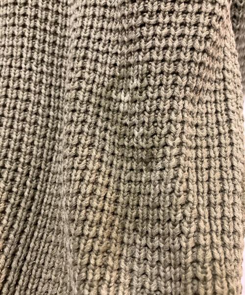 BoTT（ボット）BoTT (ボット) Knit Zip Hoodie グリーン サイズ:Lの古着・服飾アイテム