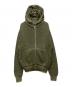 BoTT（ボット）の古着「Knit Zip Hoodie」｜グリーン