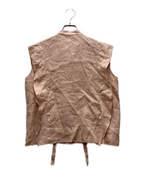 ebure（エブール）EBURE (エブール) 26SS ボタニカルリネンブラウス ピンク サイズ:38の古着・服飾アイテム