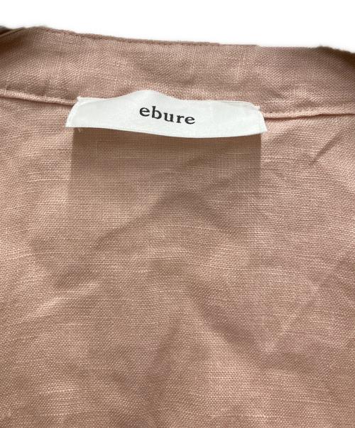 ebure（エブール）EBURE (エブール) 26SS ボタニカルリネンブラウス ピンク サイズ:38の古着・服飾アイテム