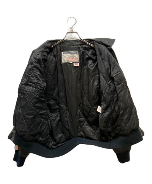SPECIAL FORCES（スペシャル・フォーセス）SPECIAL FORCES (スペシャル・フォーセス) フライトジャケット レッド×ブラック サイズ:Lの古着・服飾アイテム