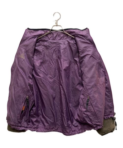 NIKE ACG（ナイキエーシージー）NIKE ACG (ナイキエーシージー) リバーシブルフリースジャケット グレー サイズ:Ｌの古着・服飾アイテム