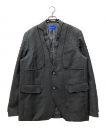 ADER error（アーダーエラー）の古着「カッティングラペル2Bジャケット」｜グレー