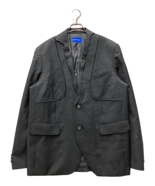 ADER error（アーダーエラー）ADER error (アーダーエラー) カッティングラペル2Bジャケット グレー サイズ: A2の古着・服飾アイテム