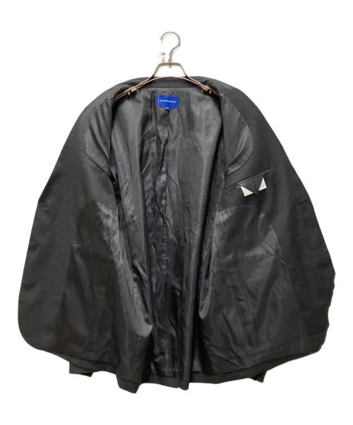 ADER error（アーダーエラー）ADER error (アーダーエラー) カッティングラペル2Bジャケット グレー サイズ: A2の古着・服飾アイテム