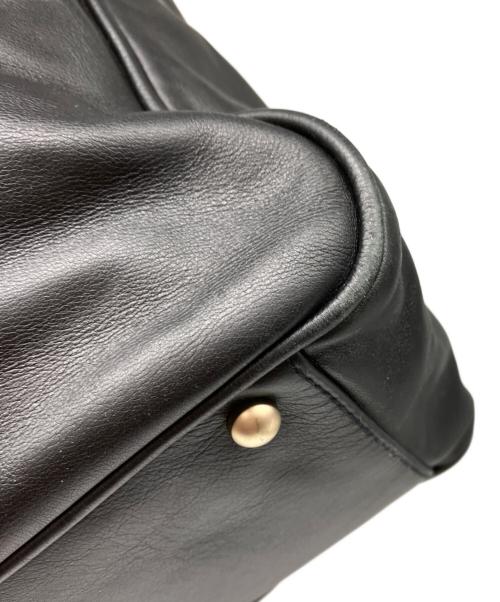 CHANEL（シャネル）CHANEL (シャネル) カメリアロゴトートバッグ ブラックの古着・服飾アイテム
