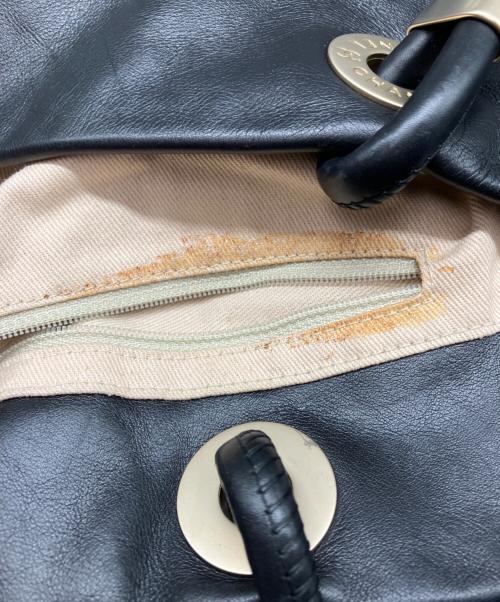 CHANEL（シャネル）CHANEL (シャネル) カメリアロゴトートバッグ ブラックの古着・服飾アイテム