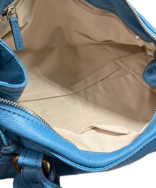 Chloe（クロエ）Chloe (クロエ) Medium Paddington ブルーの古着・服飾アイテム