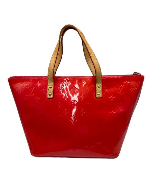 LOUIS VUITTON（ルイ ヴィトン）LOUIS VUITTON (ルイ ヴィトン) エナメルトートバッグ レッドの古着・服飾アイテム