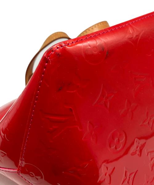 LOUIS VUITTON（ルイ ヴィトン）LOUIS VUITTON (ルイ ヴィトン) エナメルトートバッグ レッドの古着・服飾アイテム
