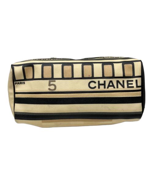 CHANEL（シャネル）CHANEL (シャネル) セントラルステーションハンドバッグ ベージュの古着・服飾アイテム