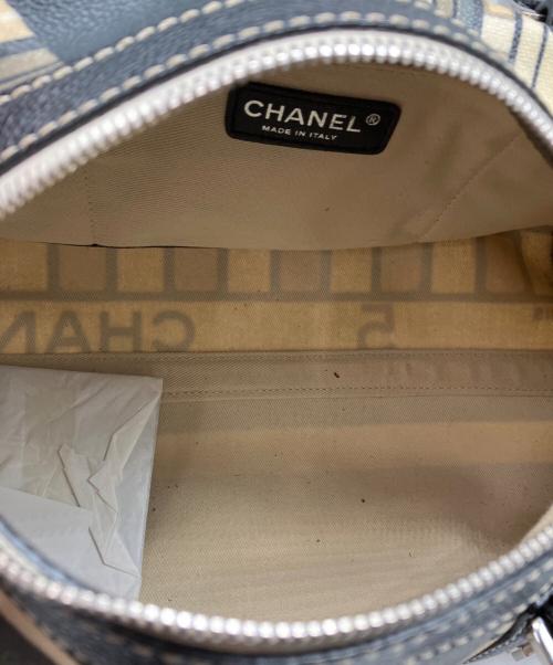 CHANEL（シャネル）CHANEL (シャネル) セントラルステーションハンドバッグ ベージュの古着・服飾アイテム