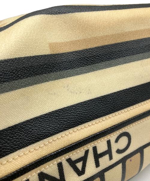 CHANEL（シャネル）CHANEL (シャネル) セントラルステーションハンドバッグ ベージュの古着・服飾アイテム