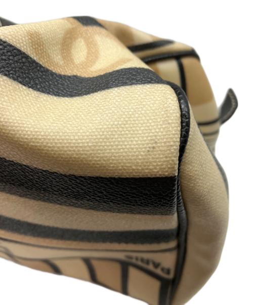 CHANEL（シャネル）CHANEL (シャネル) セントラルステーションハンドバッグ ベージュの古着・服飾アイテム