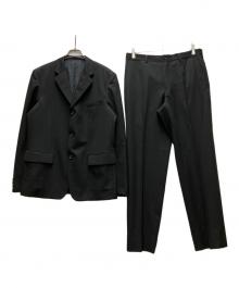 COMME des GARCONS HOMME（コムデギャルソン オム）の古着「3Bウールセットアップ」｜ブラック