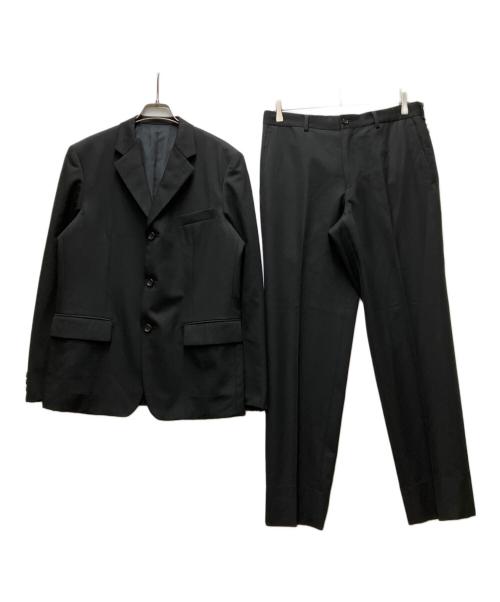 COMME des GARCONS HOMME（コムデギャルソン オム）COMME des GARCONS HOMME (コムデギャルソン オム) 3Bウールセットアップ ブラック サイズ:Sの古着・服飾アイテム