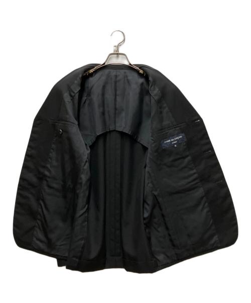 COMME des GARCONS HOMME（コムデギャルソン オム）COMME des GARCONS HOMME (コムデギャルソン オム) 3Bウールセットアップ ブラック サイズ:Sの古着・服飾アイテム