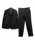 COMME des GARCONS HOMME（コムデギャルソン オム）の古着「3Bウールセットアップ」｜ブラック