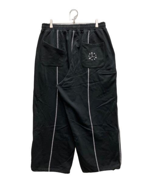 BELVET（ベルベット）Belvet (ベルベット) バギースウェットパンツ ブラック サイズ:XLの古着・服飾アイテム
