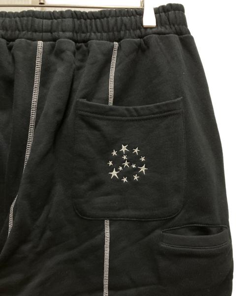 BELVET（ベルベット）Belvet (ベルベット) バギースウェットパンツ ブラック サイズ:XLの古着・服飾アイテム
