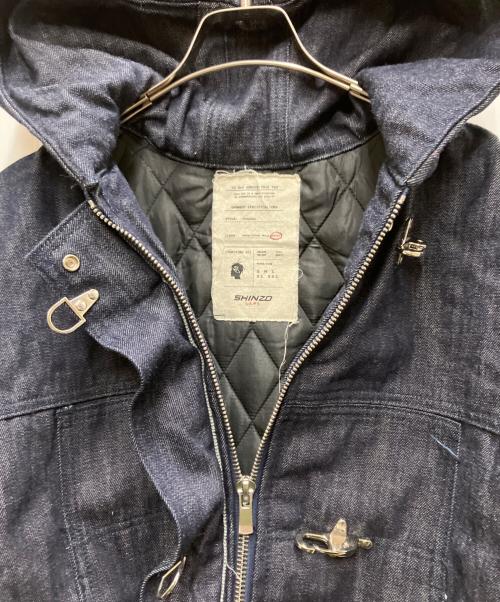 Shinzo（シンゾウ）Shinzo (シンゾウ) ファイヤーマンデニムジャケット ネイビー サイズ:Sの古着・服飾アイテム