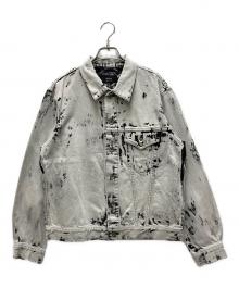 ensou（エンソウ）の古着「Erased Jean Jacket-Bleached」｜ホワイト