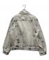 ensou (エンソウ) Erased Jean Jacket-Bleached ホワイト サイズ:L：30000円