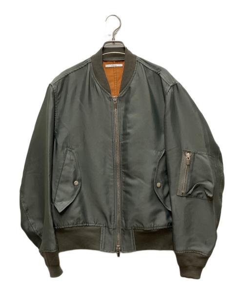 VEIN（ヴェイン）VEIN (ヴェイン) RIVERSE SATIN MA-1 オリーブ サイズ:2の古着・服飾アイテム