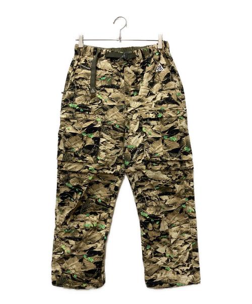 NIKE ACG（ナイキエーシージー）NIKE ACG (ナイキエーシージー) 2WAYカーゴパンツ2WAYカーゴパンツ カーキ×ブラウン サイズ:Mの古着・服飾アイテム