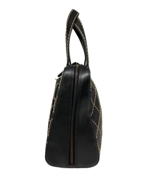CHANEL（シャネル）CHANEL (シャネル) ワイルドステッチ ハンドバッグ ブラックの古着・服飾アイテム