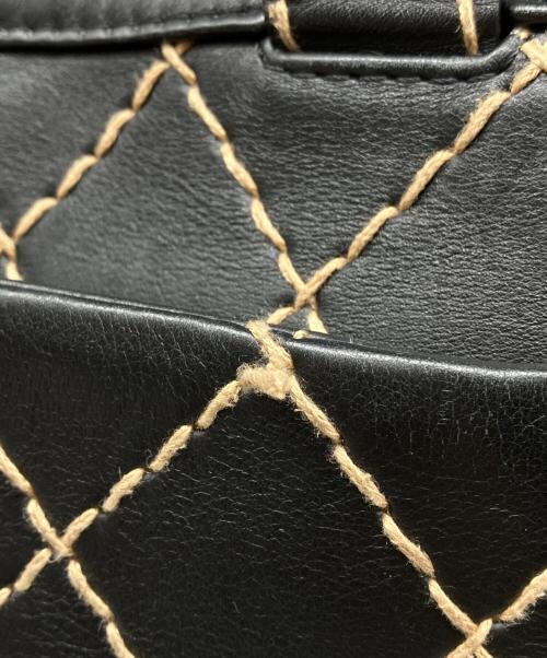 CHANEL（シャネル）CHANEL (シャネル) ワイルドステッチ ハンドバッグ ブラックの古着・服飾アイテム