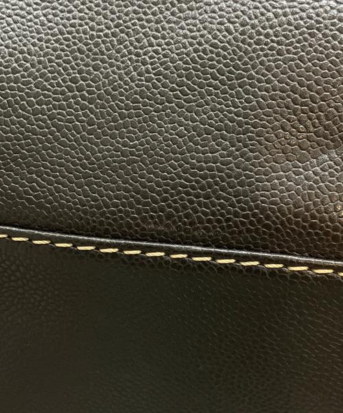 CHANEL（シャネル）CHANEL (シャネル) ココマーク ターンロック キャビアスキン 2WAYトートバッグ ブラウンの古着・服飾アイテム