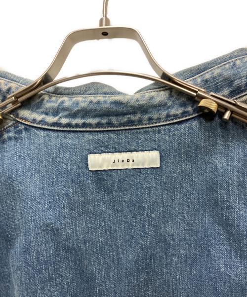jieda（ジエダ）Jieda (ジエダ) 23AW 2TONE DAMAGE OVER DENIM SHIRT ブルー サイズ:1の古着・服飾アイテム