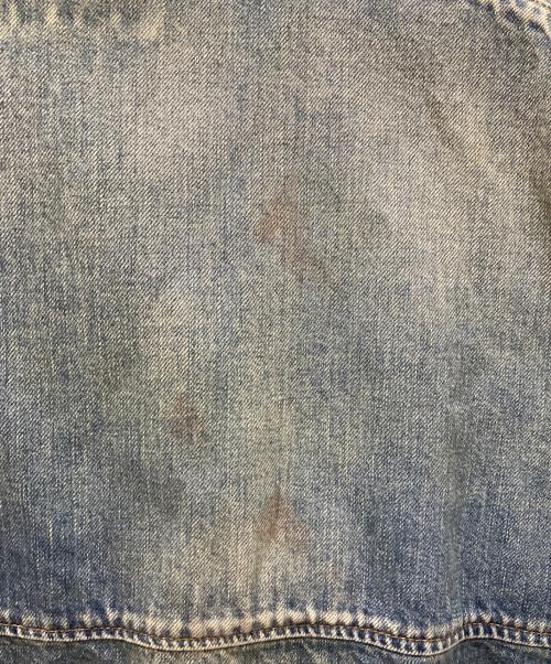 jieda（ジエダ）Jieda (ジエダ) 23AW 2TONE DAMAGE OVER DENIM SHIRT ブルー サイズ:1の古着・服飾アイテム